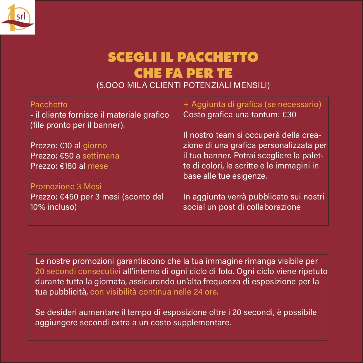 Esempio Affissioni 2
